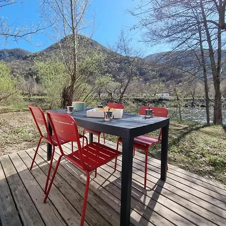 Camping Les Lodges Du Tarn Kamp alanı Mostuéjouls