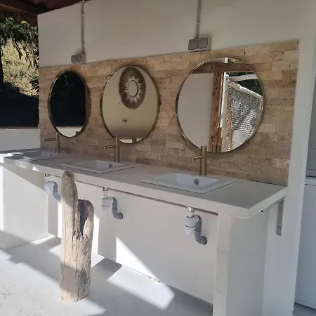 Kamp alanı Camping Les Lodges Du Tarn